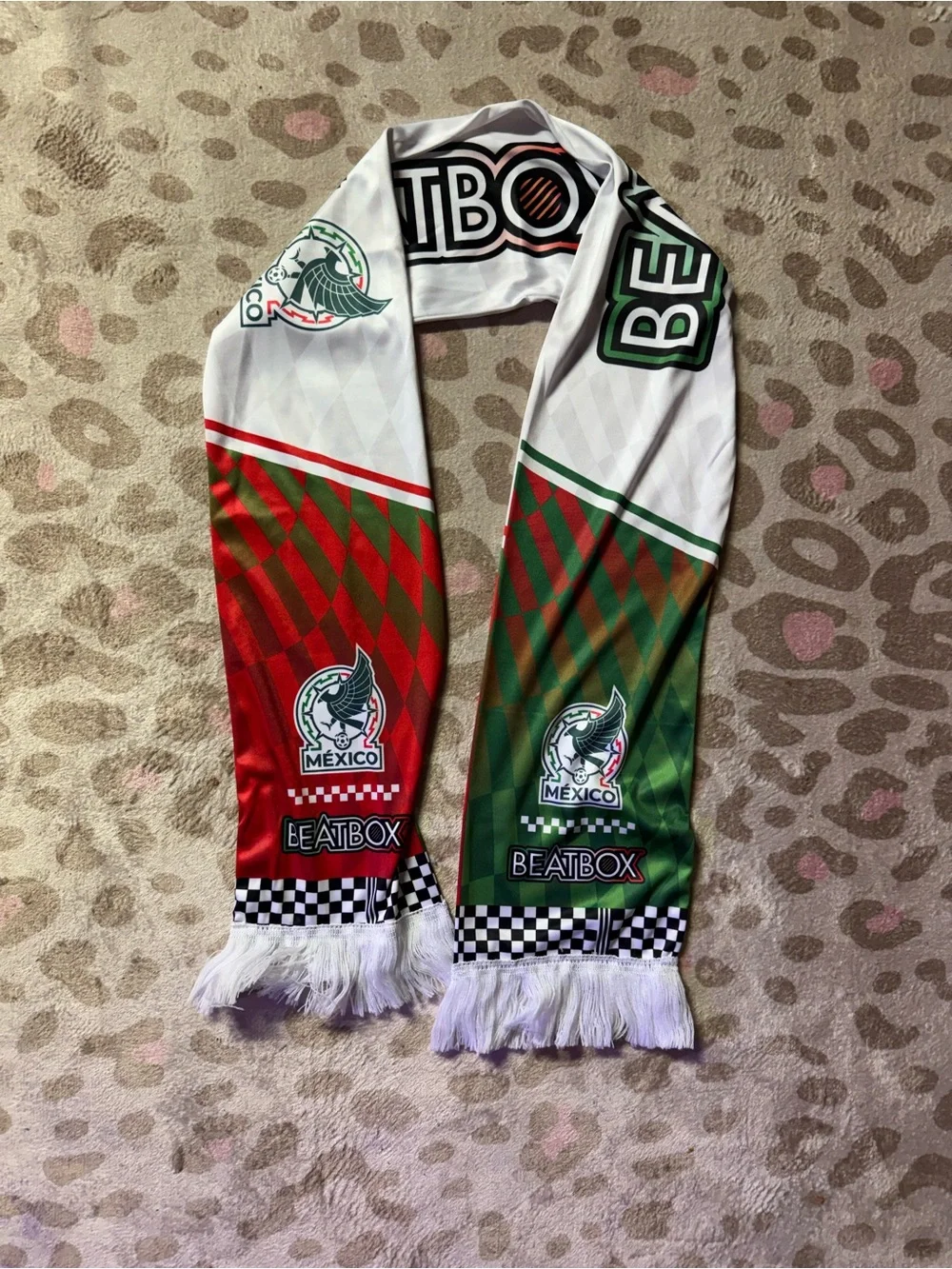 BeatBox Beverages x Mexico National Soccer Team Promotional Fan cooling Scarf